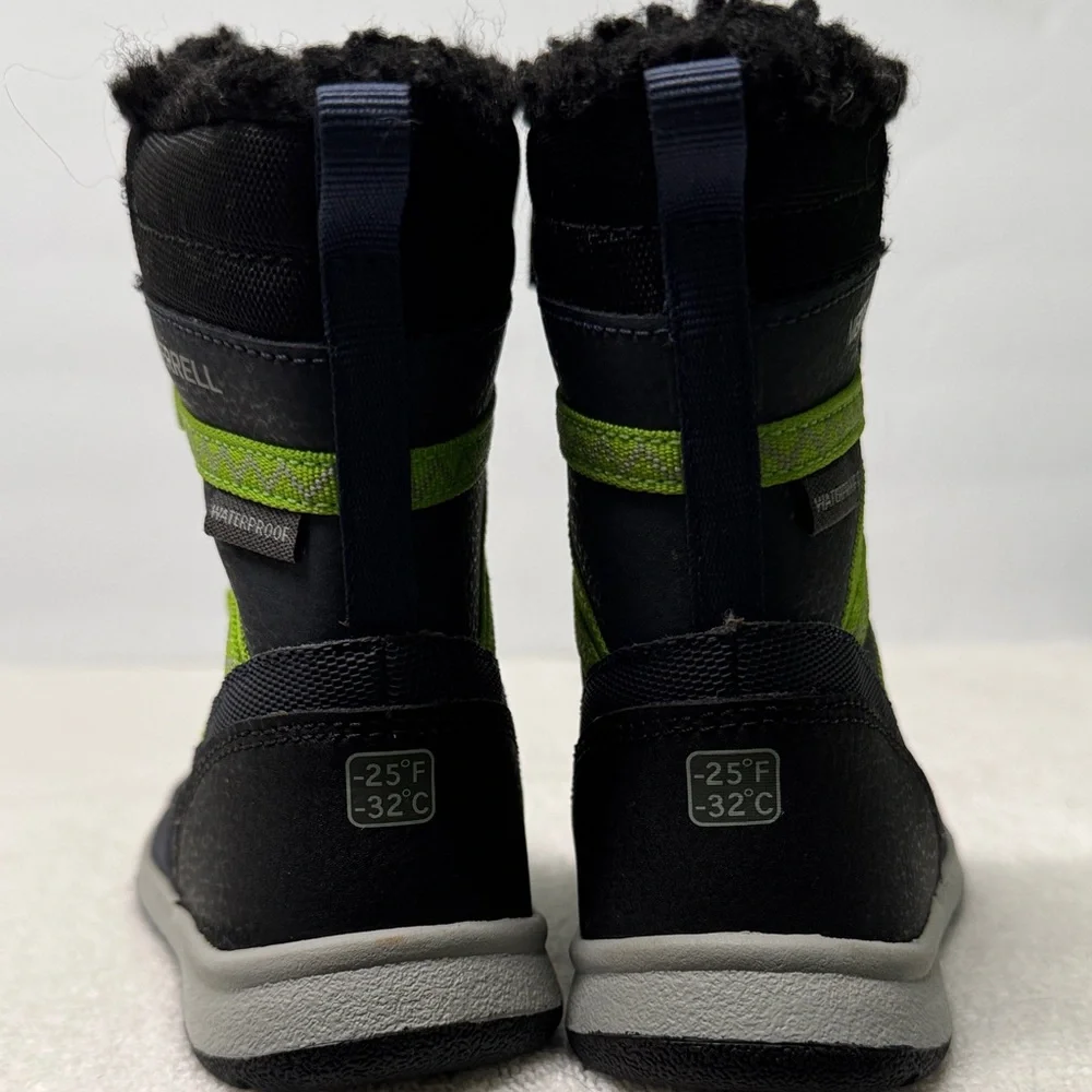 Merrell Navy Baby Snow Crush Boots Size 7